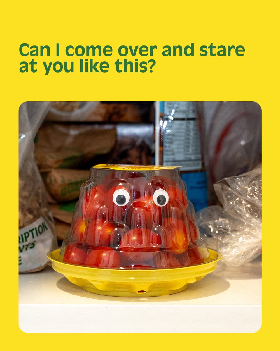 The only way you truly know someone is if you stare into their soul.

#NatureSweet #Tomatoes #NatureSweetTomatoes #Humor