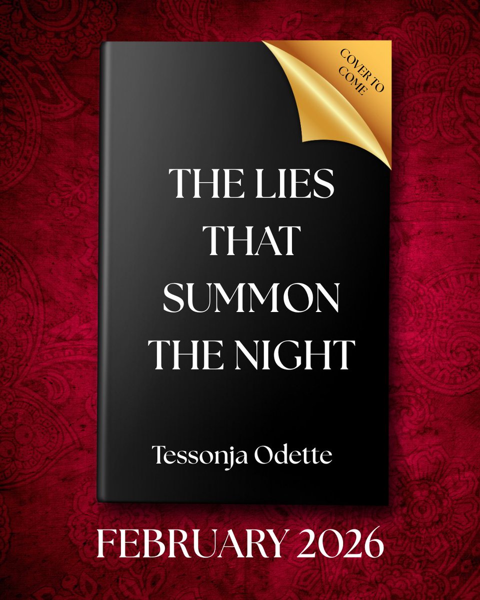 Zaffre Books (@zaffrebooks) on Twitter photo 🩸 From the art of liars, the monsters came…
In a world where creativity is punishable by death, Inana hides her gift in the shadows—until her secret performance draws the eye of a deadly hunter.
✨ The Lies That Summon the Night by <a href="/TessonjaOdette/">Tessonja Odette</a> is coming Feb 2026... 🩸 From the art of liars, the monsters came…
In a world where creativity is punishable by death, Inana hides her gift in the shadows—until her secret performance draws the eye of a deadly hunter.
✨ The Lies That Summon the Night by <a href="/TessonjaOdette/">Tessonja Odette</a> is coming Feb 2026...