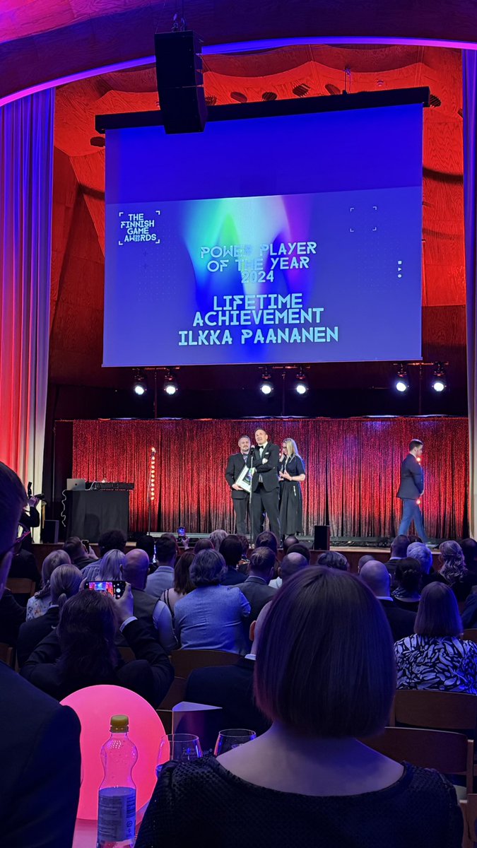Congrats <a href="/ipaananen/">Ilkka Paananen</a> for power player of the year award 2024! #fga25