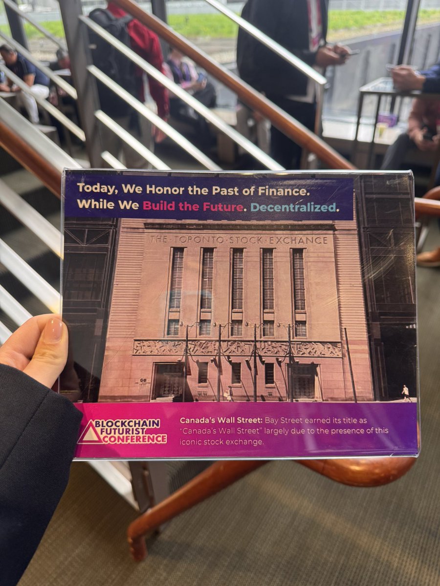 jerh17's tweet image. What a venue for @Futurist_conf – Old Toronto Stock Exchange where the past meets the future of finance at Canada’s Wall Street!