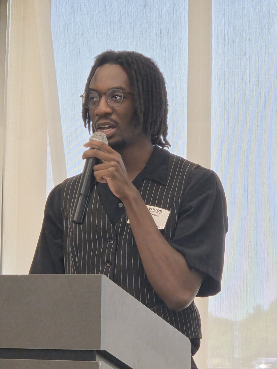 Former Reese IT student, Michael Bolos, speaks to our Seniors at Senior Celebration today. "Aside from industry certification, Reese gave me a direction, a sense of purpose." <a href="/lizg_canchola/">Elizabeth Canchola</a> <a href="/FBISD_CTE/">Fort Bend ISD CTE</a> <a href="/SquiresAtReese/">David Squires</a>