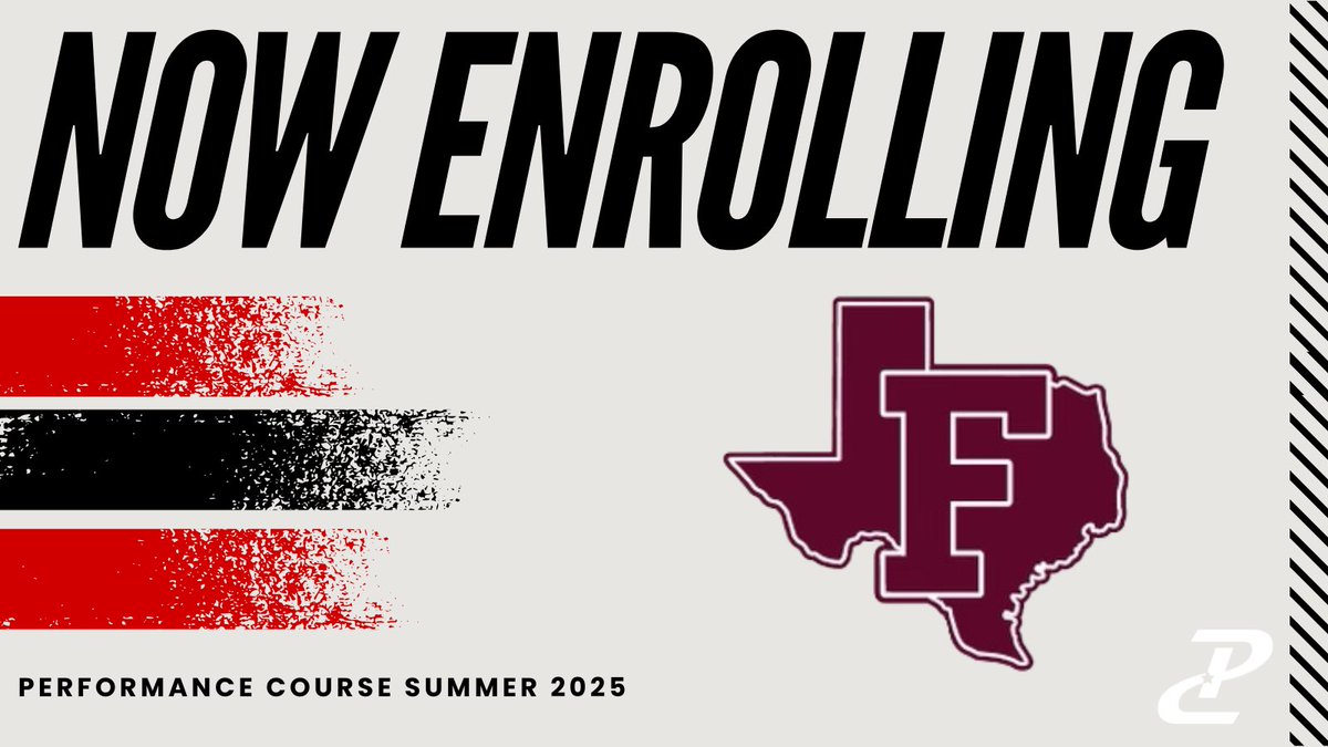 Summer ‘25 is almost here and #NOWISTHETIME to make plans to be there!!

⏰ We are 20 days away from kicking off at Floresville High School‼️

Secure your spot TODAY! ⬇️
performancecourse.com/school-distric…
