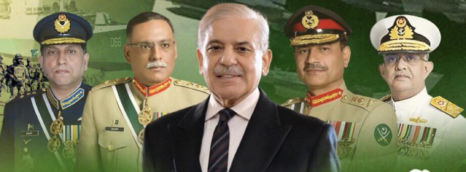 Today, we salute the joint resolve of the Pakistan Armed Forces, the Government, and the People. Together, they have delivered a decisive message: Pakistan stands tall, united, and victorious.🇵🇰
#PakistanZindabad <a href="/GovtofPakistan/">Government of Pakistan</a> <a href="/GovtofPunjabPK/">Government of Punjab</a> <a href="/CMShehbaz/">Shehbaz Sharif</a> <a href="/OfficialDGISPR/">DG ISPR</a>