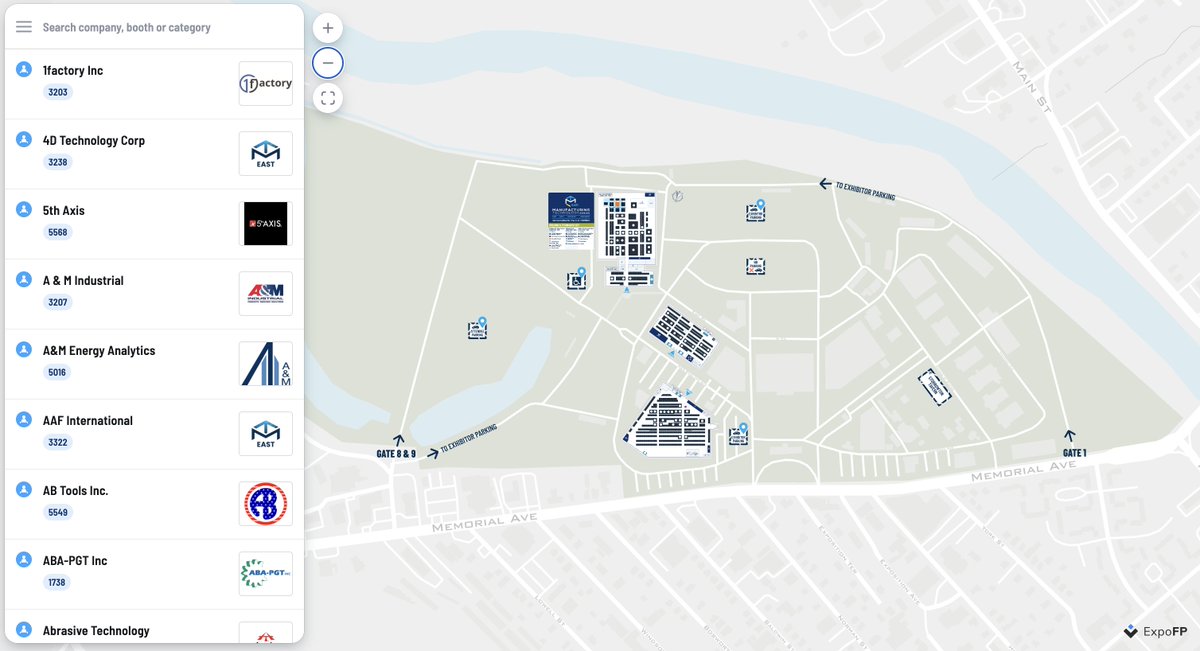 🚀 Don’t miss Manufacturing Technology East by SME, May 3–15, 2025 in West Springfield, MA!
In collab with <a href="/swapcard/">Swapcard</a>, this compact floor plan merges outdoor areas with stylized icons &amp; full wayfinding.
📍 Check it out: mteast2025.expofp.com
#MTEast2025 #EventTech