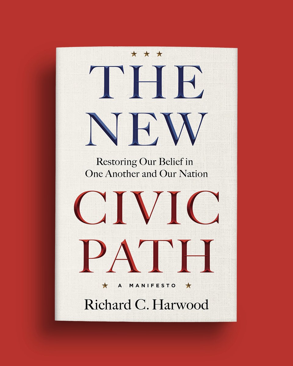 Greenleaf Book Group (@greenleafbookgr) on Twitter photo <a href="/dr_alice_burron/">Alice Burron</a> š The New Civic Path by Richard C. Harwood
Restoring Our Belief in One Another and Our Nation.
amazon.com/New-Civic-Path⦠<a href="/dr_alice_burron/">Alice Burron</a> š The New Civic Path by Richard C. Harwood
Restoring Our Belief in One Another and Our Nation.
amazon.com/New-Civic-Pathā¦