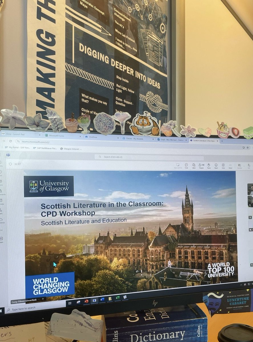 A very exciting CPD today! Thank you very much Glasgow University for the opportunity!