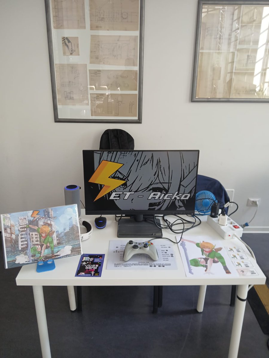 mazzutakgame's tweet image. Funny festival on Rome ,i&apos;m show my game ⚡Jet Aicko ⚡to the players .
Very cool ❤ event
#indiegame #gamedev #gamedeveloper #pcgames #indiedev