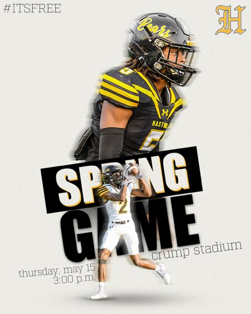 Spring Game 

📆Thursday 5-15-2025
📍3:00 PM Crump Stadium 

⭐️Live DJ
⭐️Cheerleaders
⭐️Band 
⭐️Brigade

#ITSFREE #Bearcave #HIGHLVL #HUNT