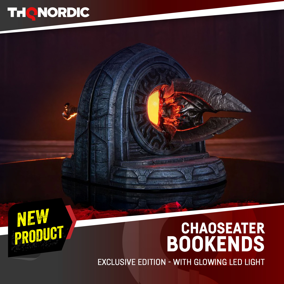 THQNordicStores's tweet image. This abyssal Bookholder will guard your most precious tombs.
Crafted by @first4figures, now available in our THQ Nordic Online and Vienna Store!
eu.store.thqnordic.com/Unsere-Spiele/…
#darksiders #chaoseater #war #thqnordicstores #thqnordic #merch #game #book