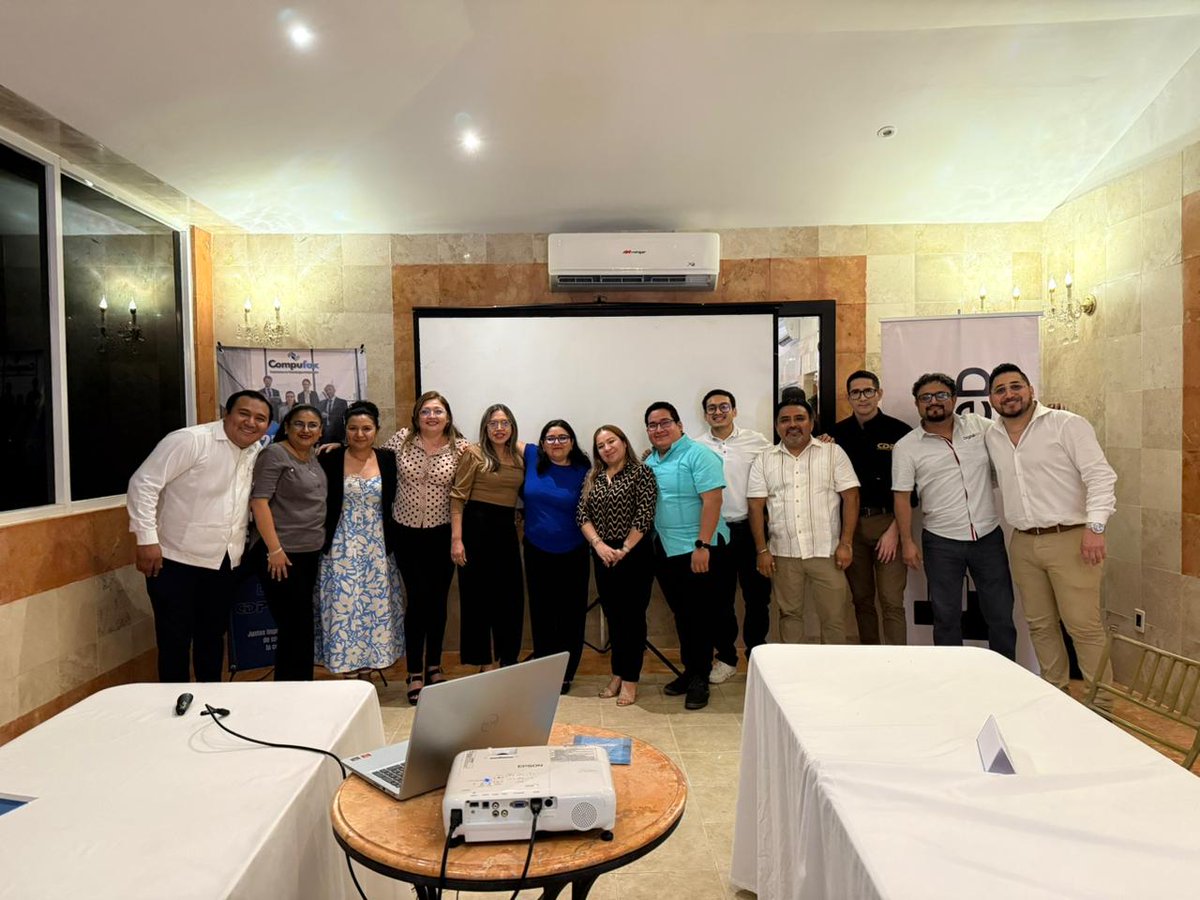 Compartiendo experiencias que impulsan la innovación
El pasado 7 de mayo, vivimos una jornada increíble junto a nuestro distribuidor COMPUFAX Mérida y varias empresas locales, durante la presentación especial para usuarios finales. 

#CompufaxMérida #EventoEmpresarial #CDP