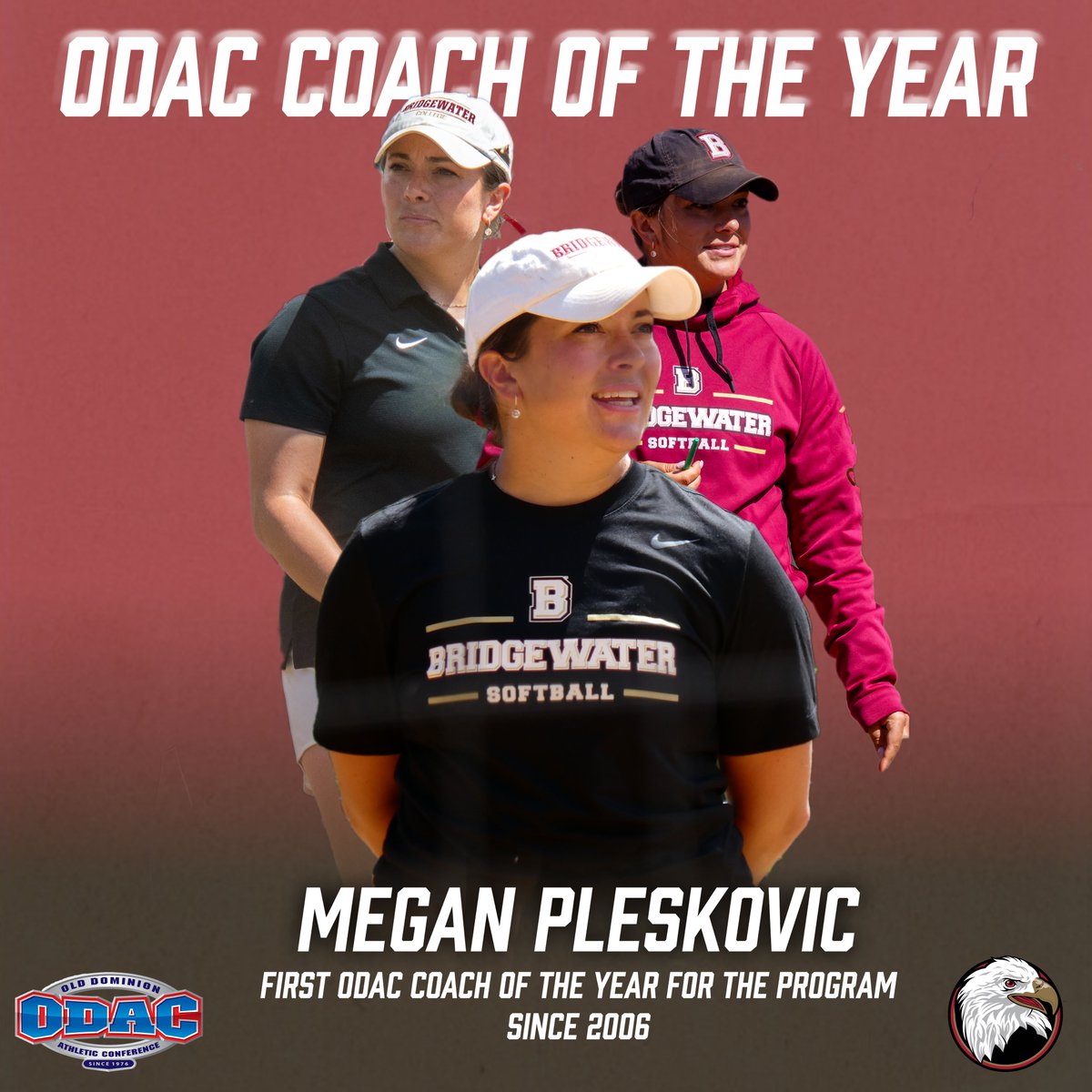 Adding more accolades to an already historic season for The Pack 🥎

BC lands a program record eight on the All-ODAC listings, and Coach Pleskovic was named the league's coach of the year on Tuesday afternoon
#BleedCrimson #GoForGold

🔗 tinyurl.com/2288ppp2