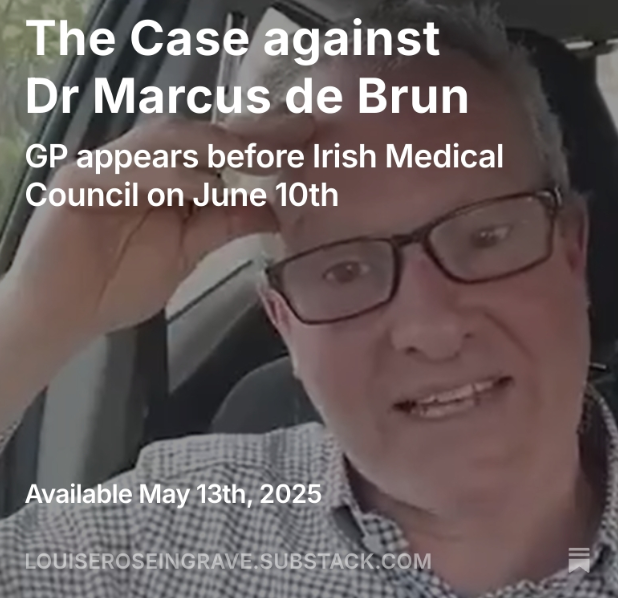 blueskylou's tweet photo. New article looks at items the Irish Medical Council must consider in the hearing against Irish GP who resigned from the same org in April '20 over the treatment of nursing home residents
The Case Against Dr Marcus de Brun
@indepdubnrth @CareChampions2
(link in comments) https://t.co/DQz4WQE2xC