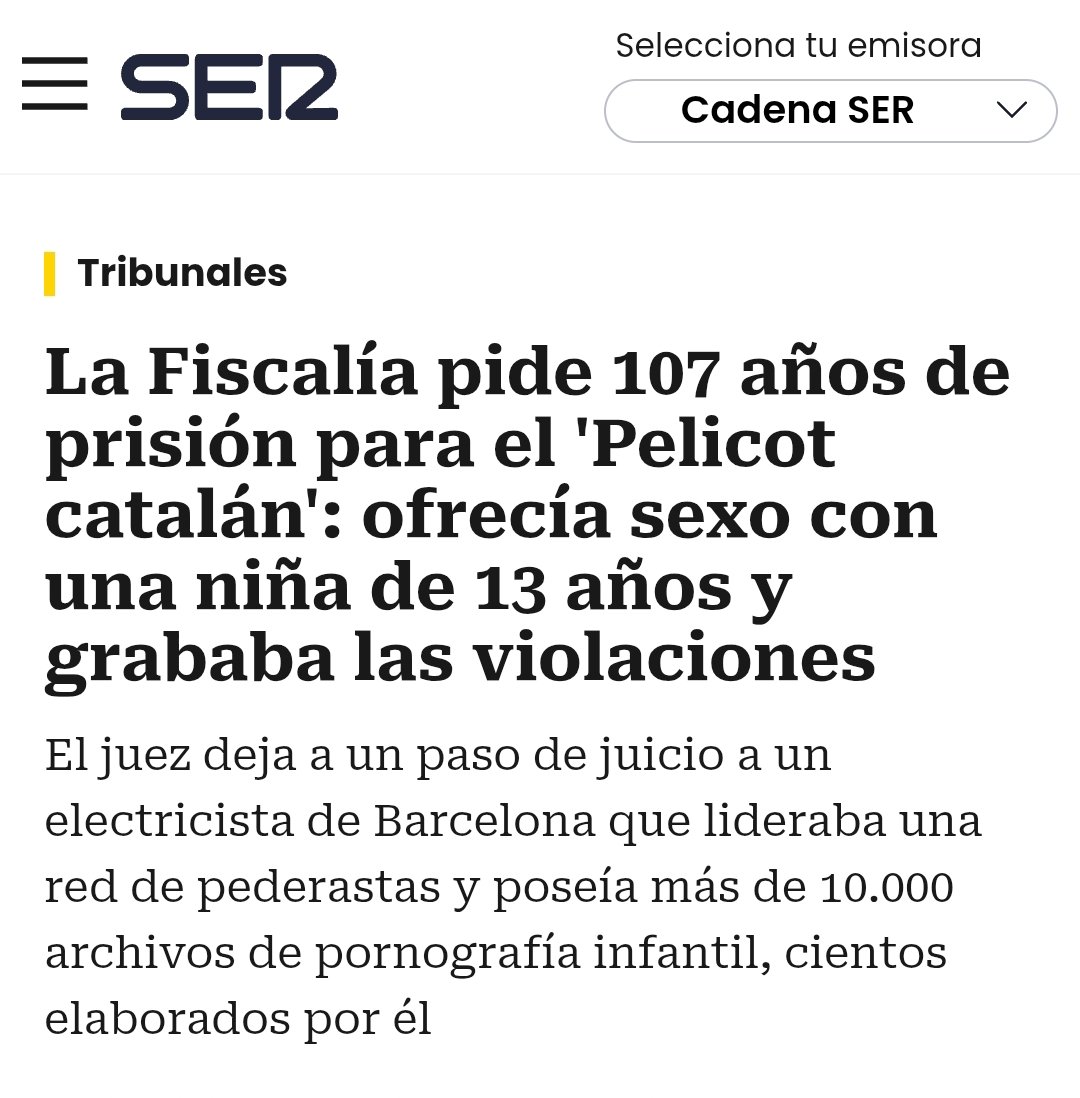 Tiene 45 años, es electricista, se llama T.L.M. y es reincidente. Sus 15 amigotes pederastas no tienen ni esas iniciales por nombre. Han violado reiteradamente a niñas y niños y no sabemos sus nombres.
El de Ana Julia Quezada no se nos olvida, no.
