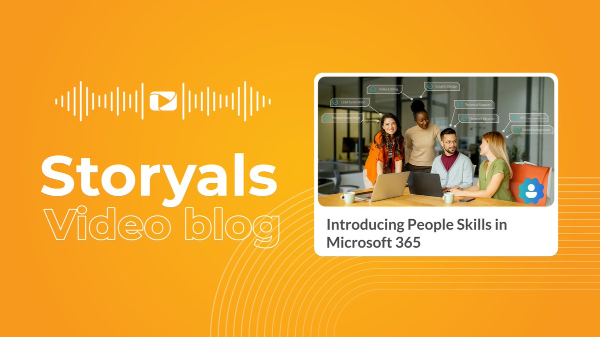 This month, our AI-generated actors, Will and Grace discuss #PeopleSkills, a new feature in #Microsoft365 Copilot that we at Storyals believe will significantly impact organizations.

Listen &amp; watch: blog.storyals.com/video-blogs/in…
Follow on Spotify: open.spotify.com/show/0ahjRwbgC…