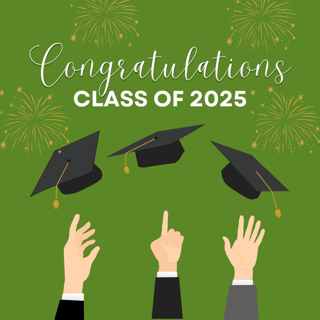 On behalf of the Department of Development and Alumni Engagement, we would like to extend a big congratulations to the graduating Class of 2025! 

Welcome to the Alumni family! 🐾

#PanthersForLife #StayConnected