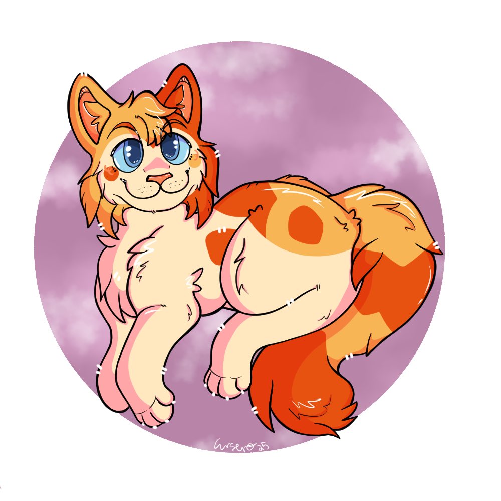 A sweet kitty called Oatz !! For <a href="/sunepaw/">rawry 🌈🐾</a> <33
