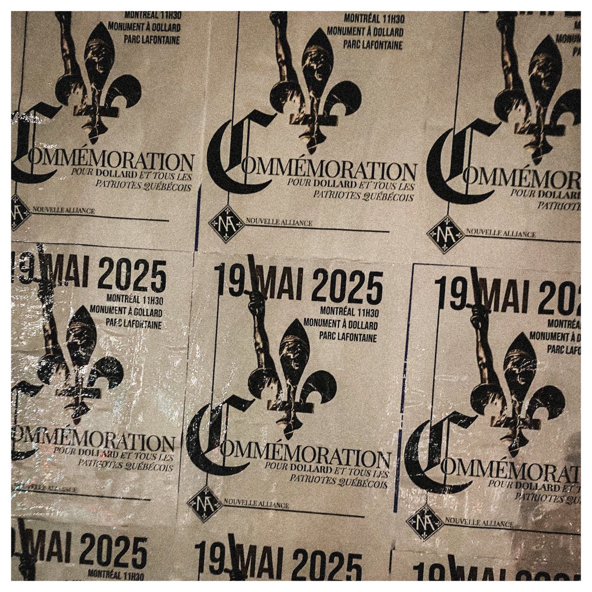 NvlleAlliance's tweet image. 🔥 Nos militants sont en action pour la Journée nationale des Patriotes et la Fête de Dollard.
📍TOUS au monument à Dollard au parc Lafontaine, à Montréal, ce lundi 19 mai à 11h30.