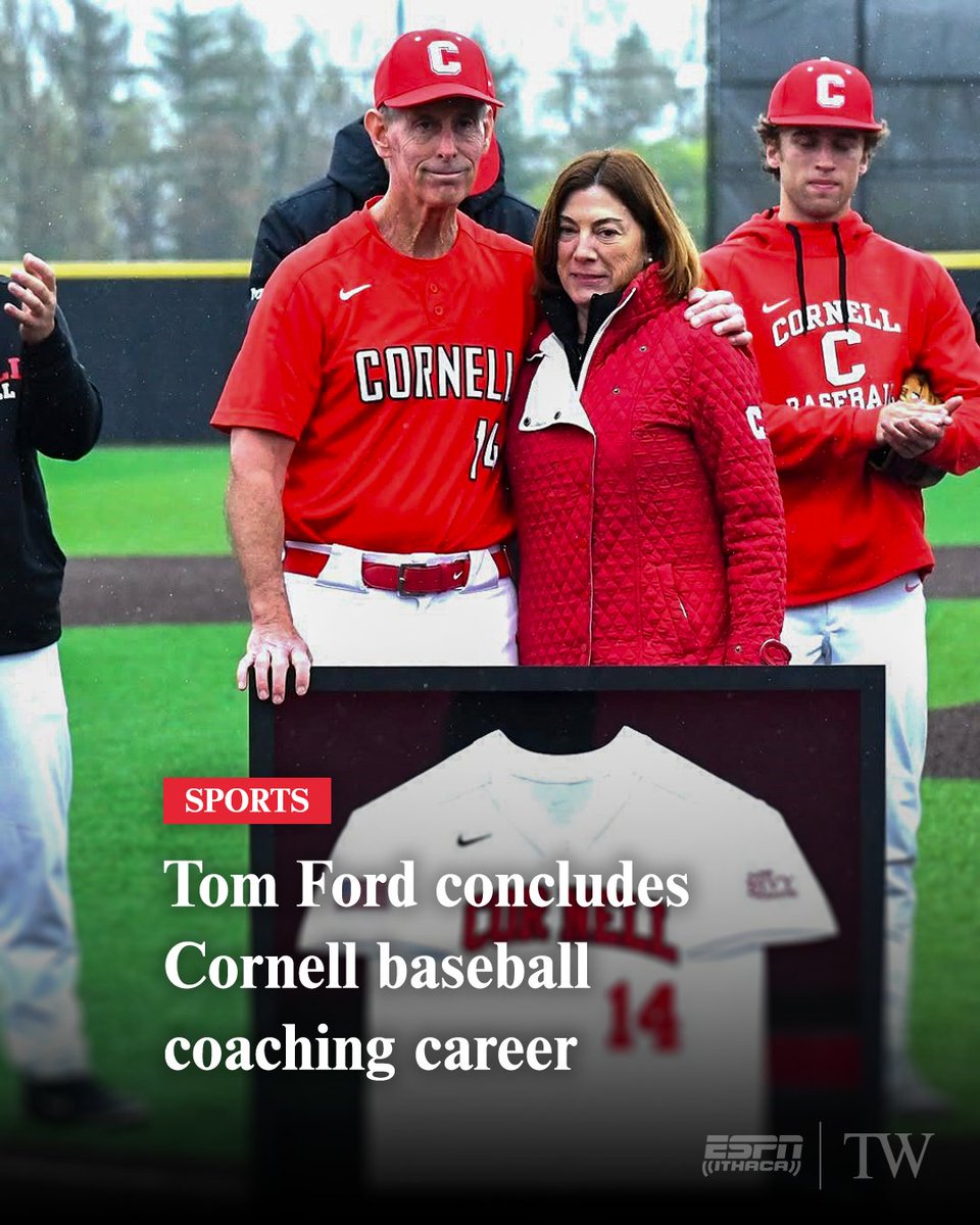 Tompkins Weekly (@tompkinsweekly) on Twitter photo “The quality of guys that have come and played for us, I think that's the biggest thing that's kept me here.” Tom Ford, Head Coach, <a href="/CornellBaseball/">Cornell Baseball</a>
📰: tompkinsweekly.com/articles/tom-f…
<a href="/CornellSports/">Cornell Big Red</a> “The quality of guys that have come and played for us, I think that's the biggest thing that's kept me here.” Tom Ford, Head Coach, <a href="/CornellBaseball/">Cornell Baseball</a>
📰: tompkinsweekly.com/articles/tom-f…
<a href="/CornellSports/">Cornell Big Red</a>