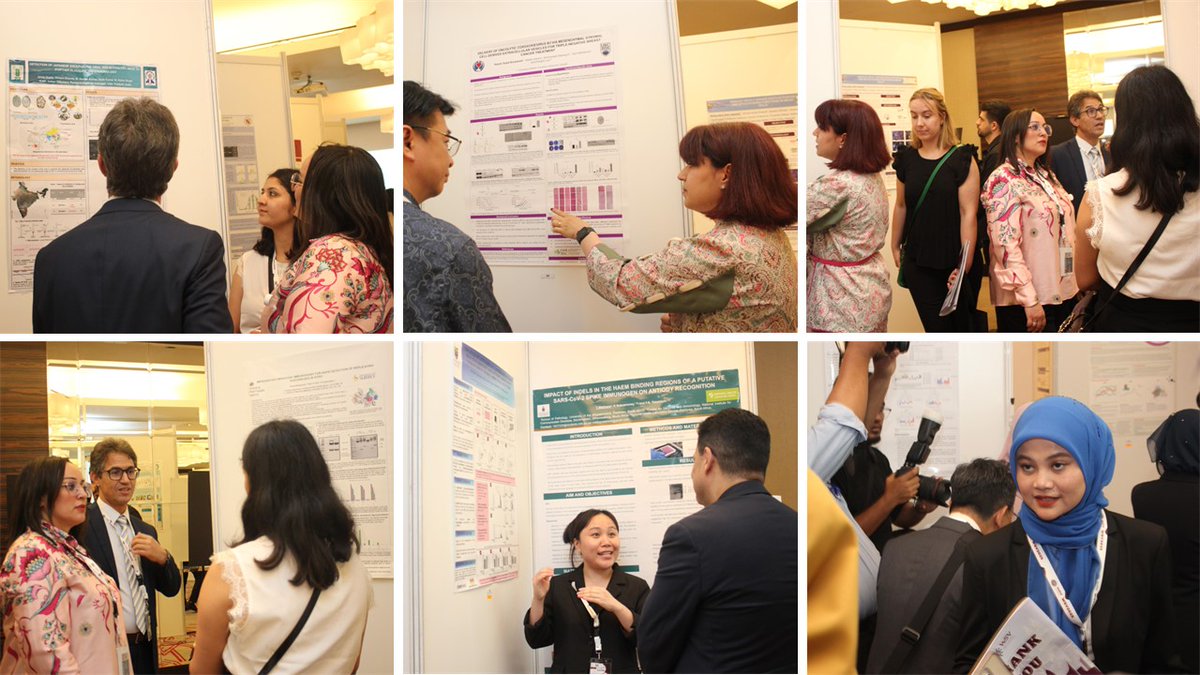 WSVirology's tweet image. At #WSV2025 the 3rd International Conference of the World Society for Virology, held at the @NibmMalaysia
#Poster_session_1