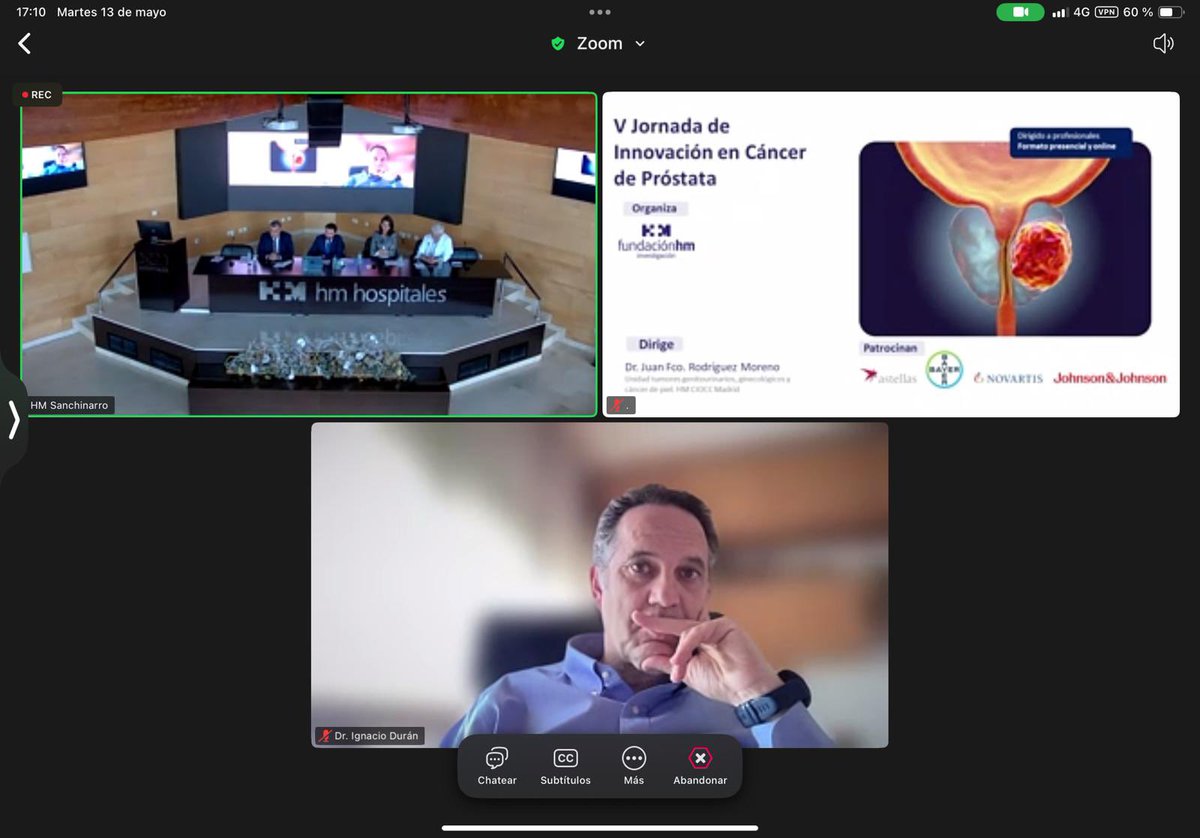 🔥🚀⚡️ Honored to join the V Jornada de Innovación en Cáncer de Próstata at HM Sanchinarro. Great debates on key challenges in localized &amp; advanced disease. Thanks to @HMH_CIOCC &amp; Dr. Rodríguez Moreno for the invite!

#ProstateCancer #Oncology #Innovation
