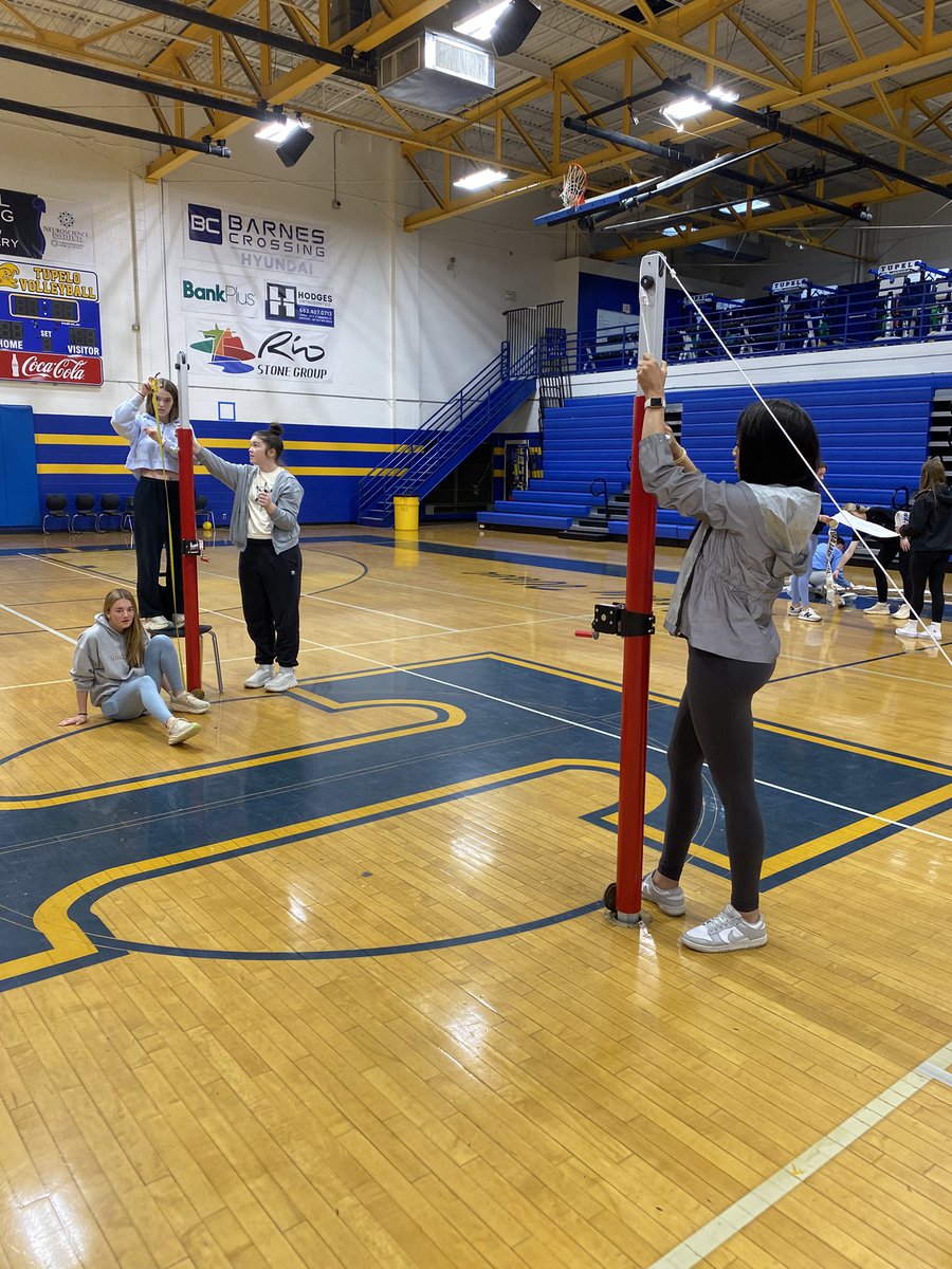Thank you Tupelo Public School District for the new netting systems! We LOVE them! Let’s go Lady Wave!