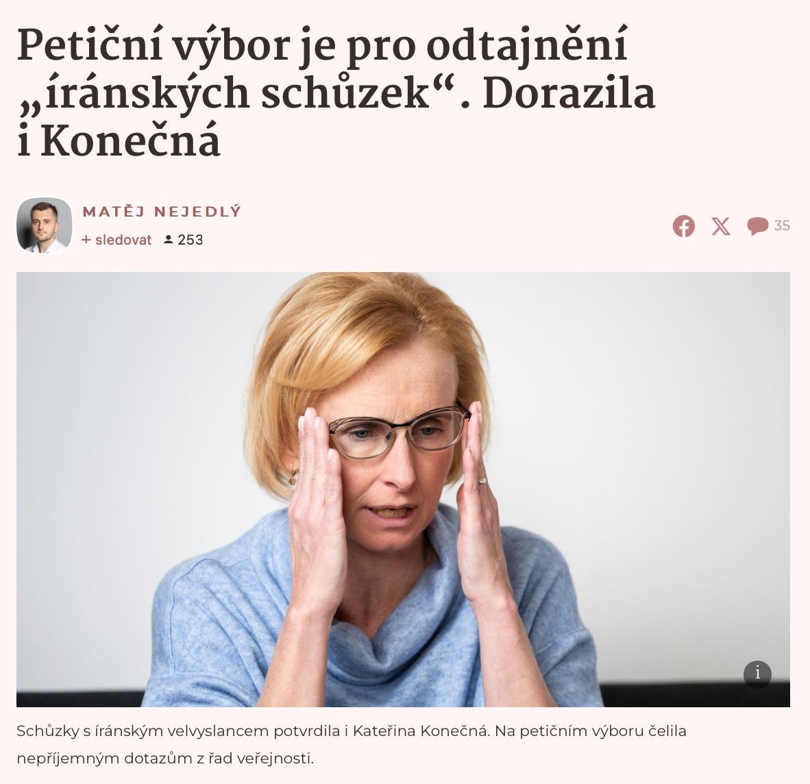 Danuše Nerudová tweet media