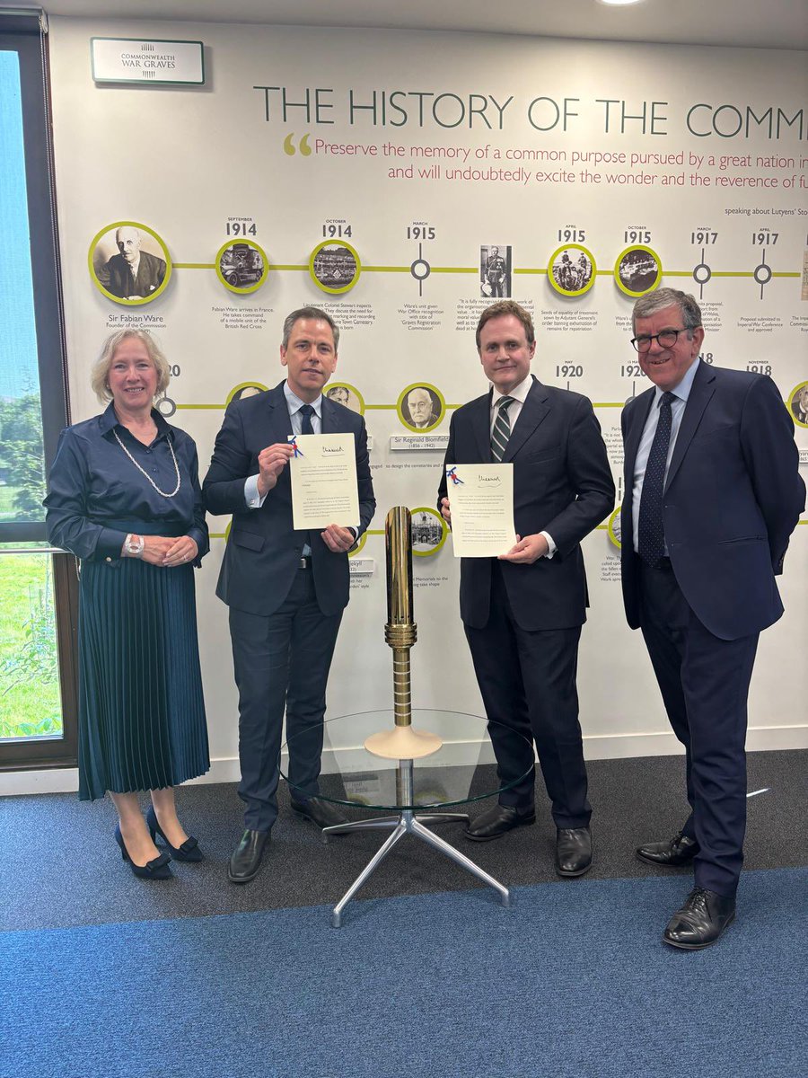 Chris Evans MP (@chris_evansmp) on Twitter photo Honoured to receive my Royal Warrant from HM The King, alongside <a href="/TomTugendhat/">Tom Tugendhat</a>, appointing me a <a href="/CWGC/">Commonwealth War Graves</a> Commissioner. The CWGC commemorates the war dead in 150+ countries, ensuring they are never forgotten. Proud to support this vital mission in the years ahead. #Remembrance Honoured to receive my Royal Warrant from HM The King, alongside <a href="/TomTugendhat/">Tom Tugendhat</a>, appointing me a <a href="/CWGC/">Commonwealth War Graves</a> Commissioner. The CWGC commemorates the war dead in 150+ countries, ensuring they are never forgotten. Proud to support this vital mission in the years ahead. #Remembrance
