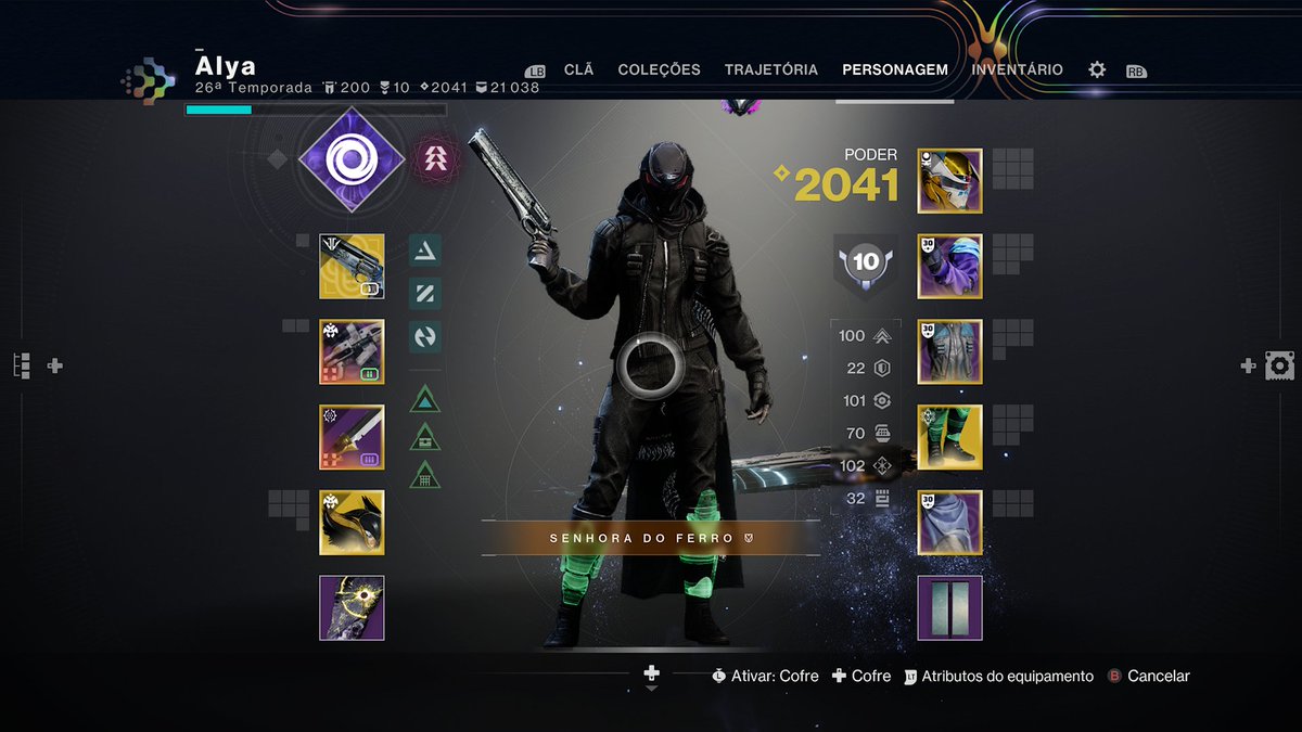 Obrigada <a href="/MiinaExplosiva/">Miina Explosiva</a> <a href="/destinygameBR/">Destiny 2 BR</a> pelo emblema! :3