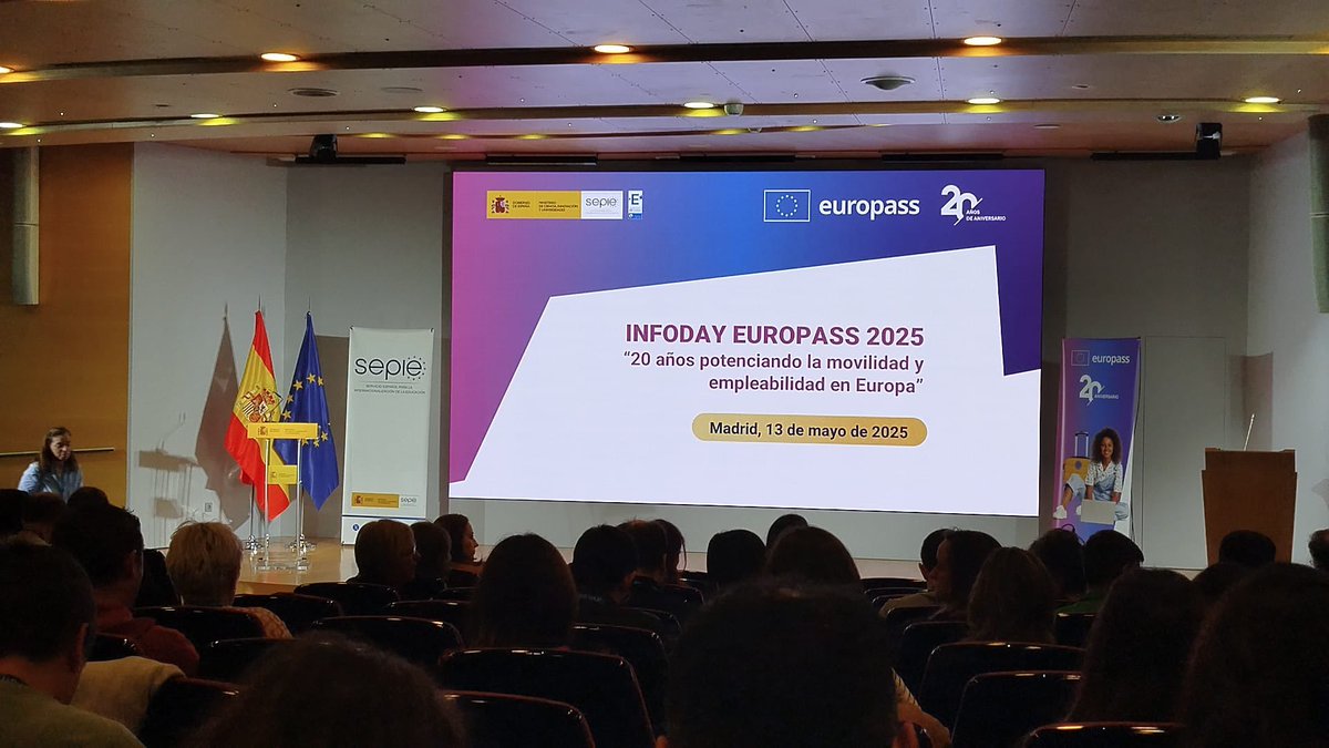 ¡Y aquí estamos hoy! No podíamos faltar a una cita tan importante ¡Gracias! <a href="/sepiegob/">SEPIE</a> <a href="/educaciongob/">Ministerio de Educación, FP y Deportes</a>