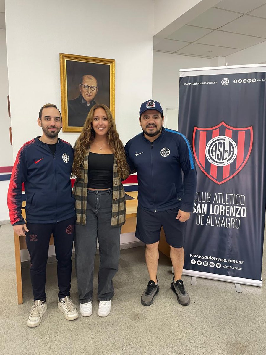 🤝 Hoy Giuliana y Matías de nuestro equipo estuvieron reunidos con Maximiliano, de <a href="/DirSocialCASLA/">Dirección de Desarrollo e Integración Social</a> , para empezar a pensar un camino en conjunto entre ambas instituciones.

¿Sabías que San Lorenzo está muy conectado con la obra salesiana? 🧵