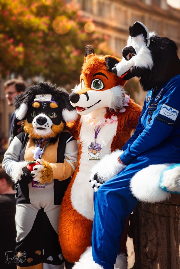 RonjaF_Millow's tweet photo. Fursuitwalk Darmstadt 03/05/2025 Photo by @xferoxy  thank you very much ^-^ it was a nice day🥰 https://t.co/GGiS0agSra