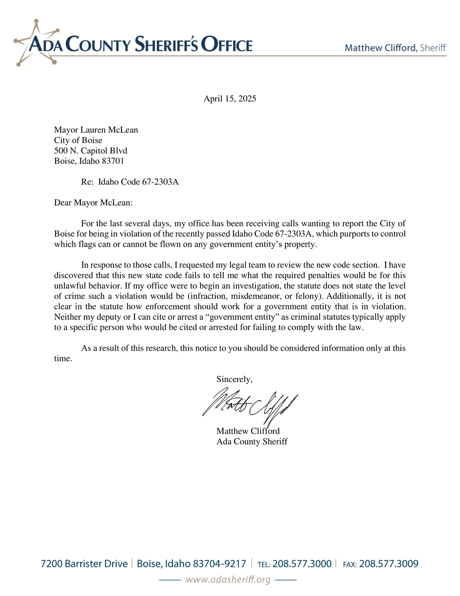 casey_whalen's tweet image. New public record requests from the Boise mayor's office regarding FLAG GATE, now in day number 40.

Nothing really new here, just sharing.

More soon.

#idpol #idleg @CityOfBoise @AdaCoSheriff