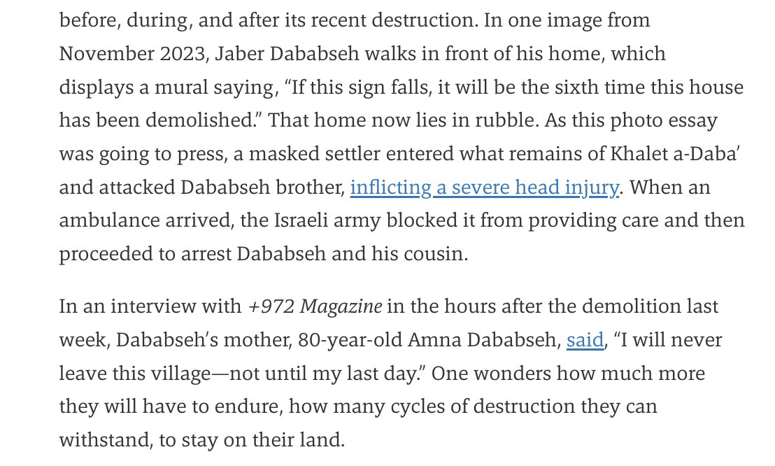 One home, demolished seven times.