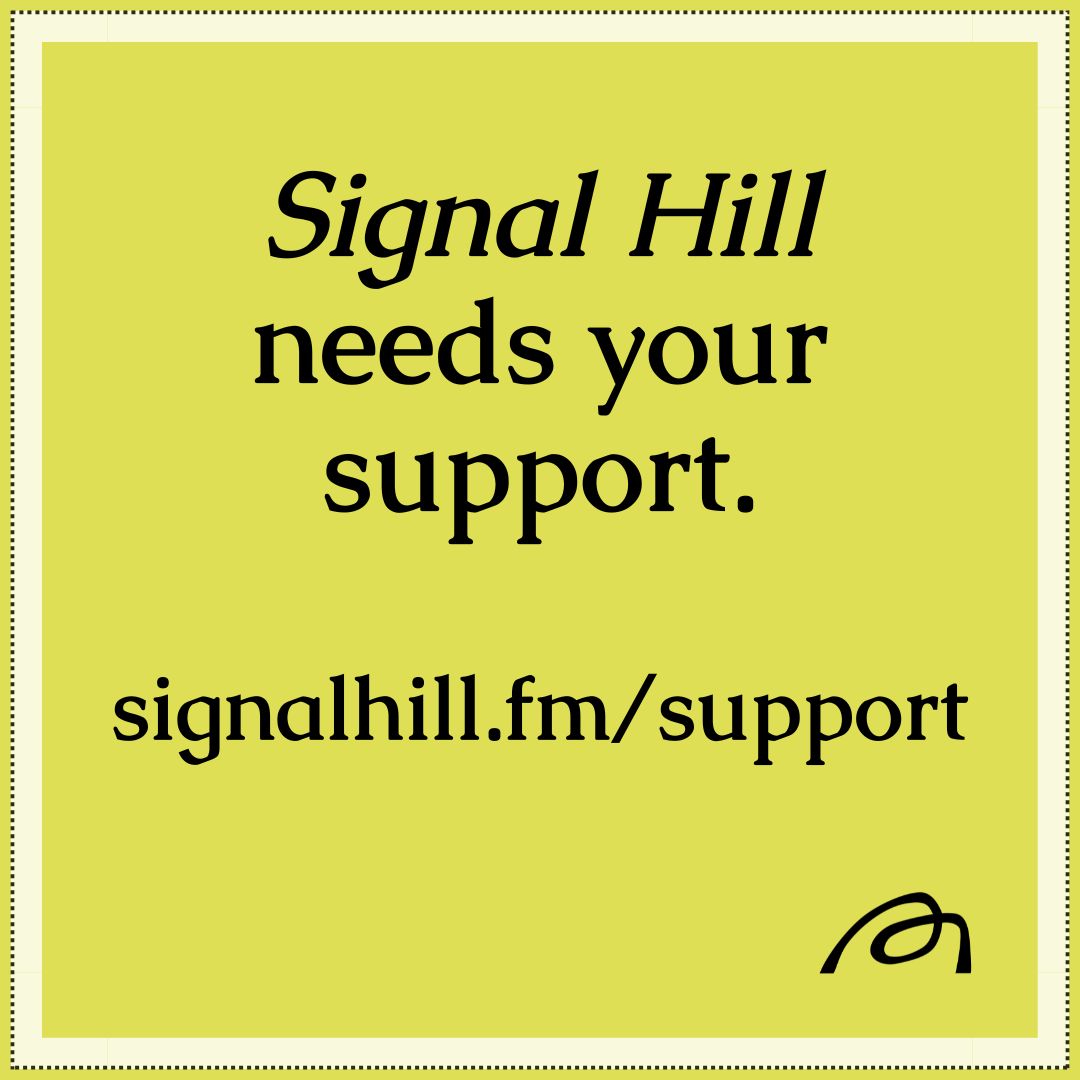 Signal Hill (@signalhillfm) on Twitter photo We're running our first-ever membership campaign! Help us make more weird, beautiful radio.
Find out about membership benefits at signalhill.fm/support/ We're running our first-ever membership campaign! Help us make more weird, beautiful radio.
Find out about membership benefits at signalhill.fm/support/