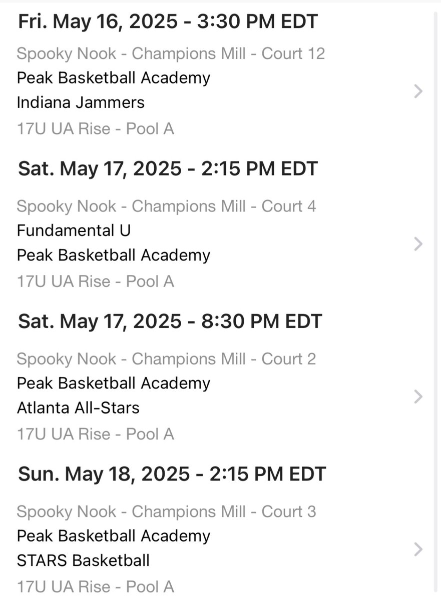 College Coaches come out my <a href="/PeakHoops365/">Peak Basketball</a> 17u team this weekend in Cincinatti, Ohio! We are looking forward to our first <a href="/UANextBHoops/">Boys UAA</a> event!