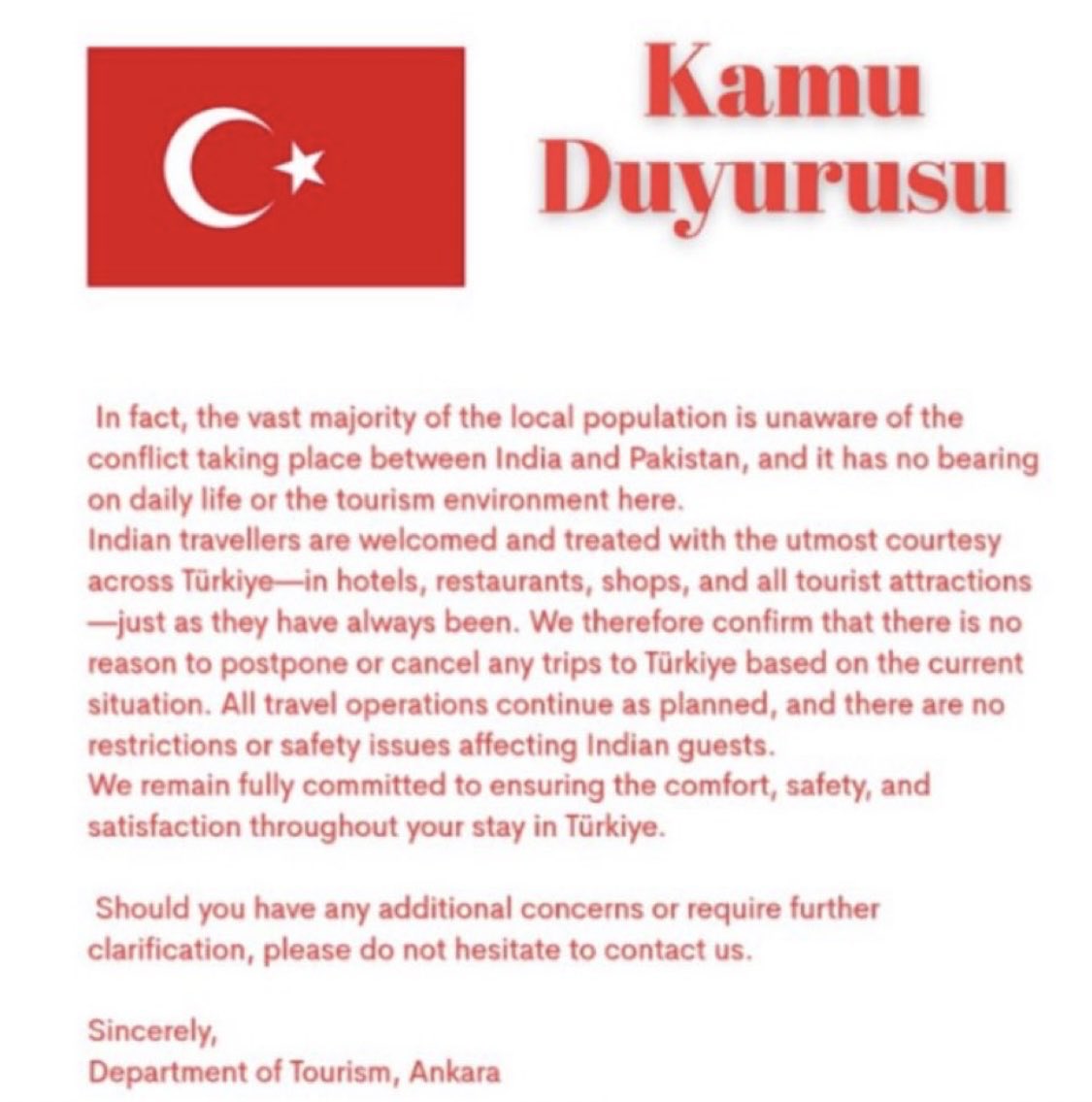 KJS DHILLON🇮🇳 (@tinydhillon) on Twitter photo Dear Indians
Say NO to travel to Türkiye
Say NO to travel by <a href="/TurkishAirlines/">Turkish Airlines</a>
Say NO to contribute to the economy of the country that supplies weapons that are used against Indian citizens
Teach them a lesson
Jai Hind 🇮🇳 Dear Indians
Say NO to travel to Türkiye
Say NO to travel by <a href="/TurkishAirlines/">Turkish Airlines</a>
Say NO to contribute to the economy of the country that supplies weapons that are used against Indian citizens
Teach them a lesson
Jai Hind 🇮🇳