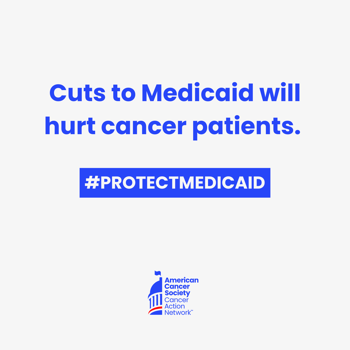 ACSCANCO's tweet image. Medicaid cuts put kids with cancer at risk. 1 in 3 children with cancer are covered by Medicaid. They need access to quality, affordable cancer care to survive. Any cuts to Medicaid could jeopardize their chances of survival. @repgabeevans #ProtectMedicaid