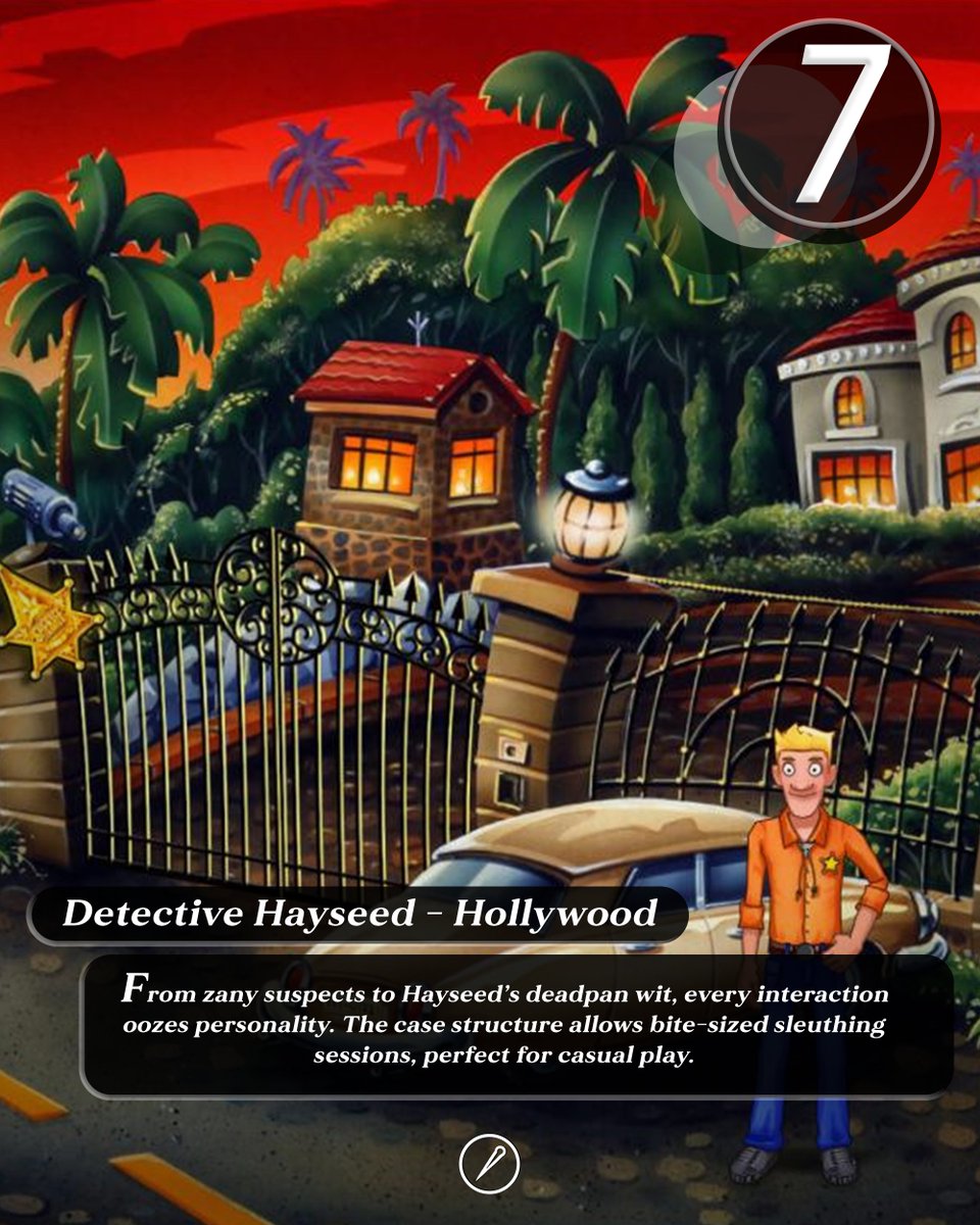 GamingTailor15's tweet image. Our beloved Detective Hayseed, lands this time in a hilarious Hollywood mystery, filled to the brim with charm as usual!

#DetectiveHayseed 
#ZimaSoftware