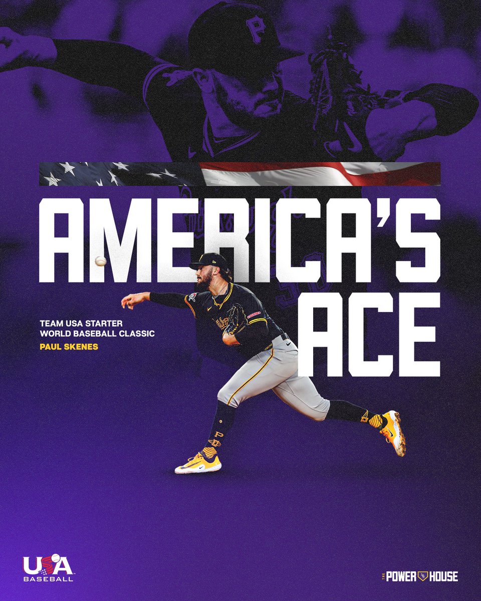 America’s Ace 🤝 Team USA

<a href="/Paul_Skenes/">Paul Skenes</a> | <a href="/USABaseball/">USA Baseball</a>