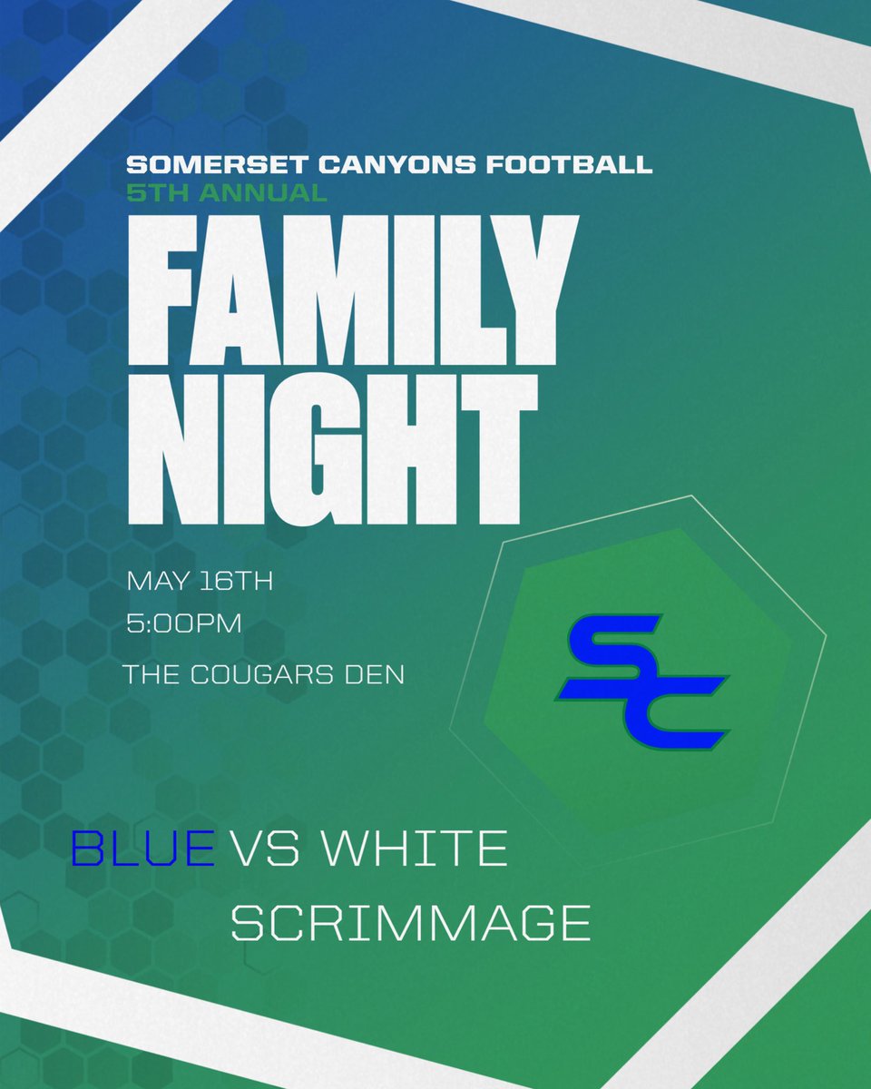 Alex Gonzalez (@coach_gonzo1357) on Twitter photo Friday โผ๏ธ 5th Annual Family and Live Scrimmage โผ๏ธ Come on out and see us <a href="/SCanyonsFB/">Somerset Canyons Football</a> in action as we prep for John Carroll in Next Weeks Spring Game โผ๏ธ Friday โผ๏ธ 5th Annual Family and Live Scrimmage โผ๏ธ Come on out and see us <a href="/SCanyonsFB/">Somerset Canyons Football</a> in action as we prep for John Carroll in Next Weeks Spring Game โผ๏ธ