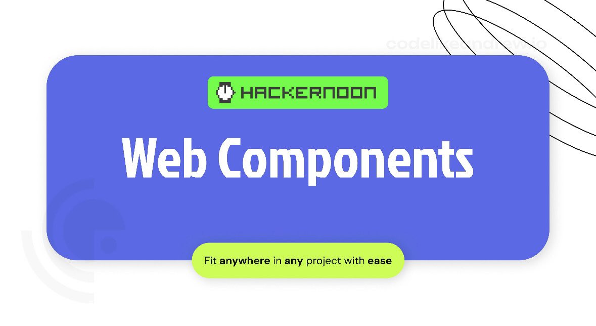 Andrew Maksimchenko (@avmax19) on Twitter photo ✍️❤️🔥Published a NEW article at <a href="/hackernoon/">HackerNoon | Learn Any Technology</a> which got viral and earned 12’000+ reads for a few days. Here I’m telling about #WebComponents
🧠 Learn to build native #MicroFrontend architecture and #UIKit that works across all #UI #Javascript frameworks!
hackernoon.com/web-components… ✍️❤️🔥Published a NEW article at <a href="/hackernoon/">HackerNoon | Learn Any Technology</a> which got viral and earned 12’000+ reads for a few days. Here I’m telling about #WebComponents
🧠 Learn to build native #MicroFrontend architecture and #UIKit that works across all #UI #Javascript frameworks!
hackernoon.com/web-components…