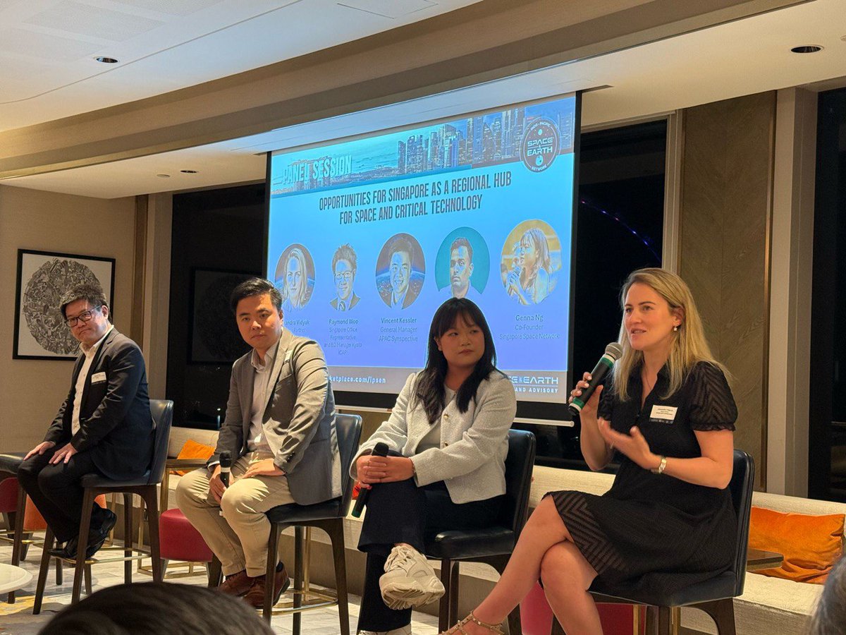 Beyond Earth Ventures (@beyondearthtech) on Twitter photo Last week, our visionary CEO, Alexandra Vidyuk <a href="/bastinda/">Alexandra Vidyuk</a> , took the stage at an electrifying panel discussion:Â "Opportunities for Singapore as a Regional Hub for Space and Critical Technology."Â The event followed a keynote presentation by Jonathan Hung, Executive Director at the Last week, our visionary CEO, Alexandra Vidyuk <a href="/bastinda/">Alexandra Vidyuk</a> , took the stage at an electrifying panel discussion:Â "Opportunities for Singapore as a Regional Hub for Space and Critical Technology."Â The event followed a keynote presentation by Jonathan Hung, Executive Director at the