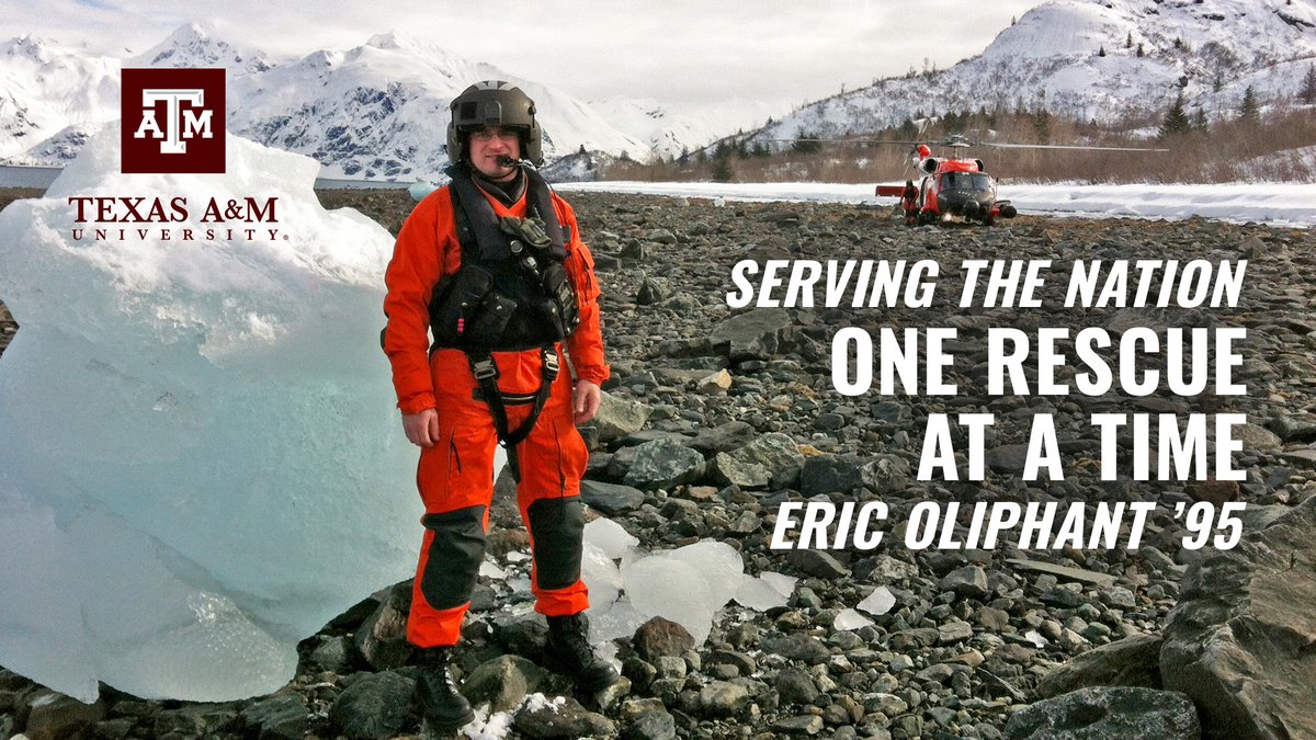 "Some of the more ridiculous things I’ve seen people do have been off the Texas coast.” 👀

From cockatoo rescues to life-saving missions in hurricane-force winds, Eric Oliphant ’95’s story is one of courage and character.

📖 tx.ag/uEXNLYp

#SelflessService #TAMU