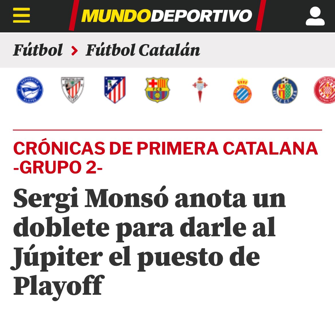 El pitxitxi grisgrana no perdona 😎⤵️
<a href="/sergimonso10/">Sergi Monsó</a> 

🔗 mundodeportivo.com/futbol/futbol-…