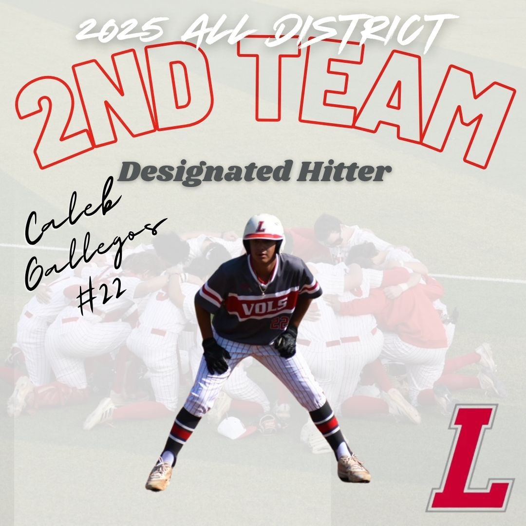 LEE Vols Baseball (@leevolsbaseball) on Twitter photo Congrats to Sophomore Caleb Gallegos on being selected 2nd Team All District! <a href="/coachwharris/">Wendell Harris, M.S.</a> <a href="/leevolsbooster/">LEE Athletics Booster Club</a> Congrats to Sophomore Caleb Gallegos on being selected 2nd Team All District! <a href="/coachwharris/">Wendell Harris, M.S.</a> <a href="/leevolsbooster/">LEE Athletics Booster Club</a>