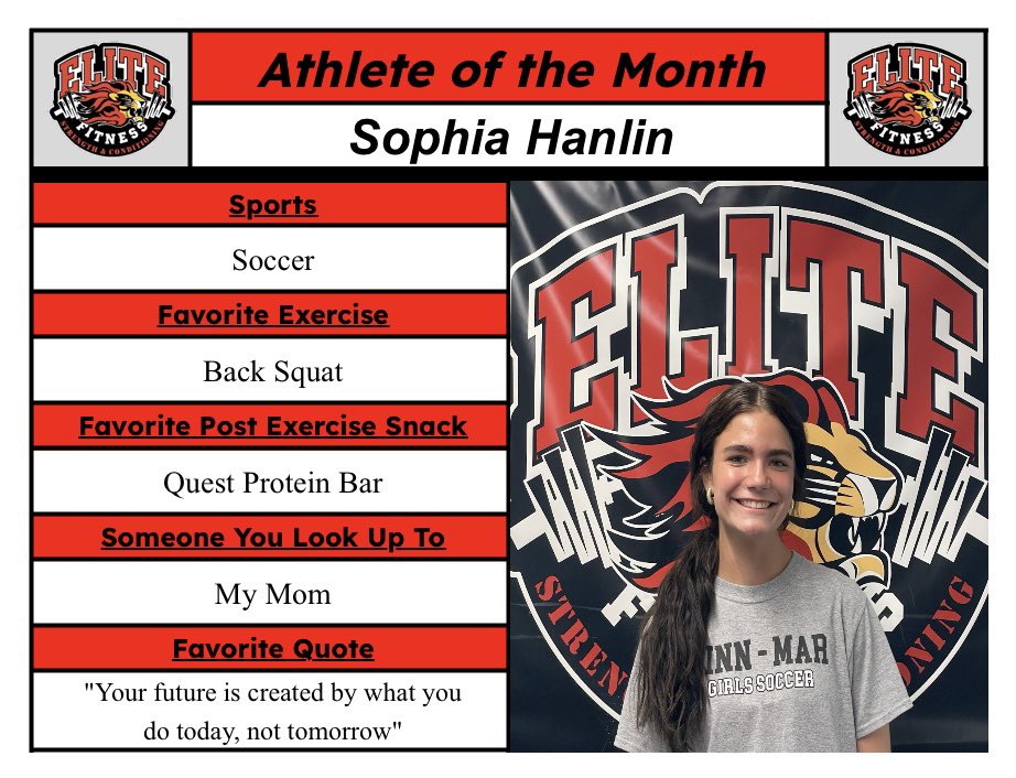 LinnMarSC's tweet image. 🌟 April Athletes of the Month! 🌟 
Congratulations to Sean Murrin and Sophia Hanlin!