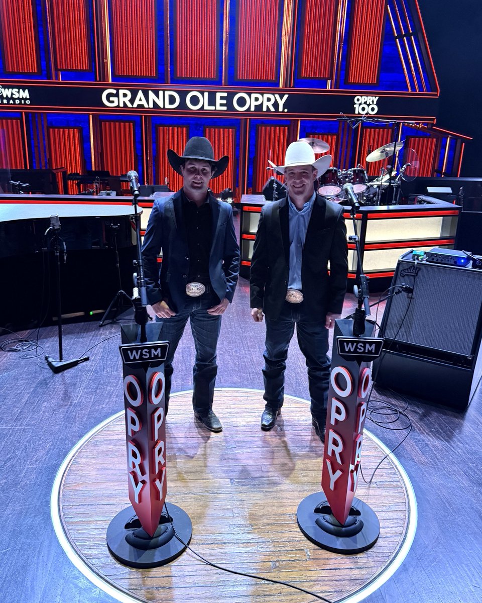 MusicCityRodeo_'s tweet photo. Rodeo 🤝 Country Music

Thanks for having us in the circle, @opry! https://t.co/nJr3eJJP4x