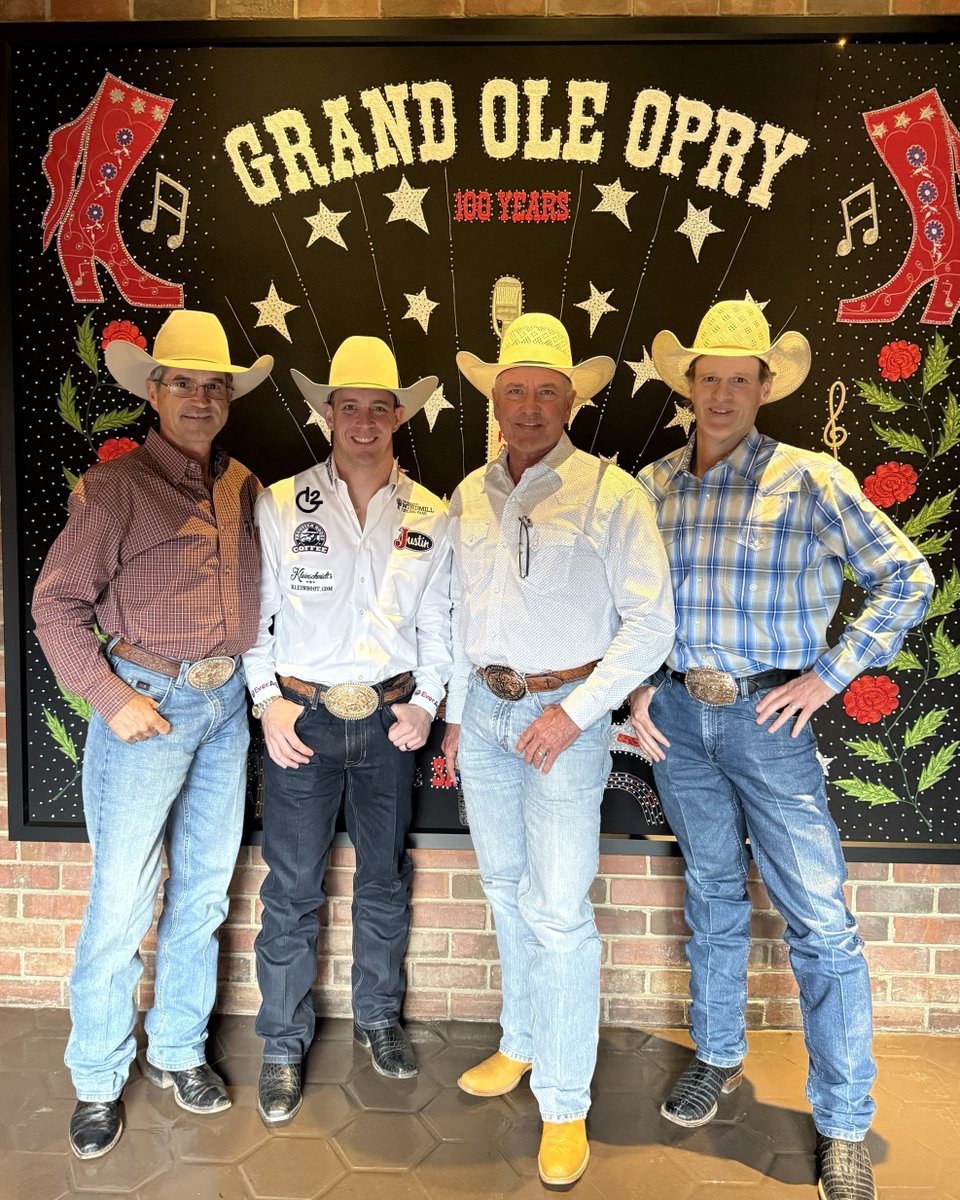 MusicCityRodeo_'s tweet photo. Rodeo 🤝 Country Music

Thanks for having us in the circle, @opry! https://t.co/nJr3eJJP4x