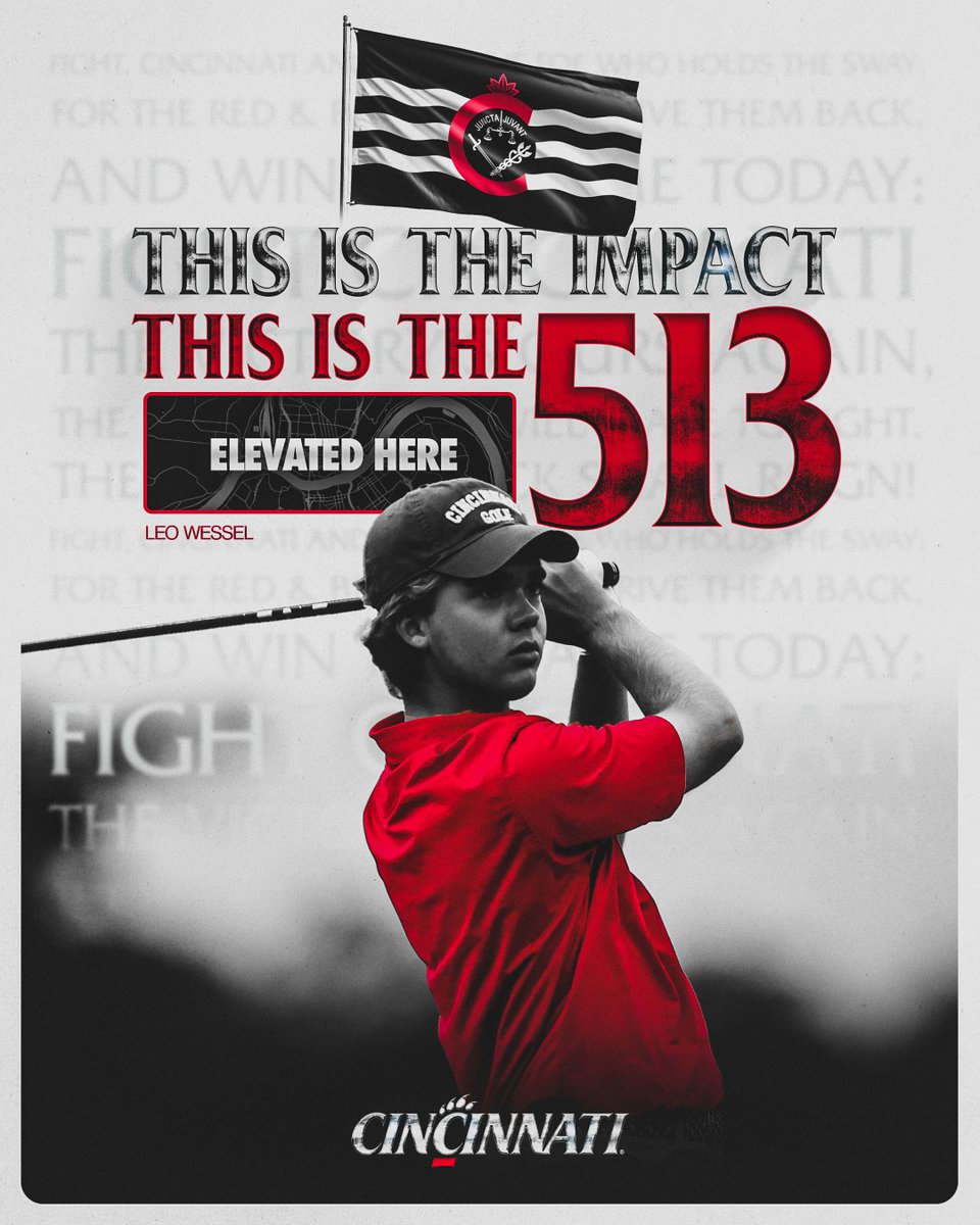 What the 513 means to Leo Wessel. 

Celebrate #513Day with us by donating to the Athletics Impact Fund, supporting the Bearcats student-athletes who call Cincinnati home.

Donate at gobearcats.com/513