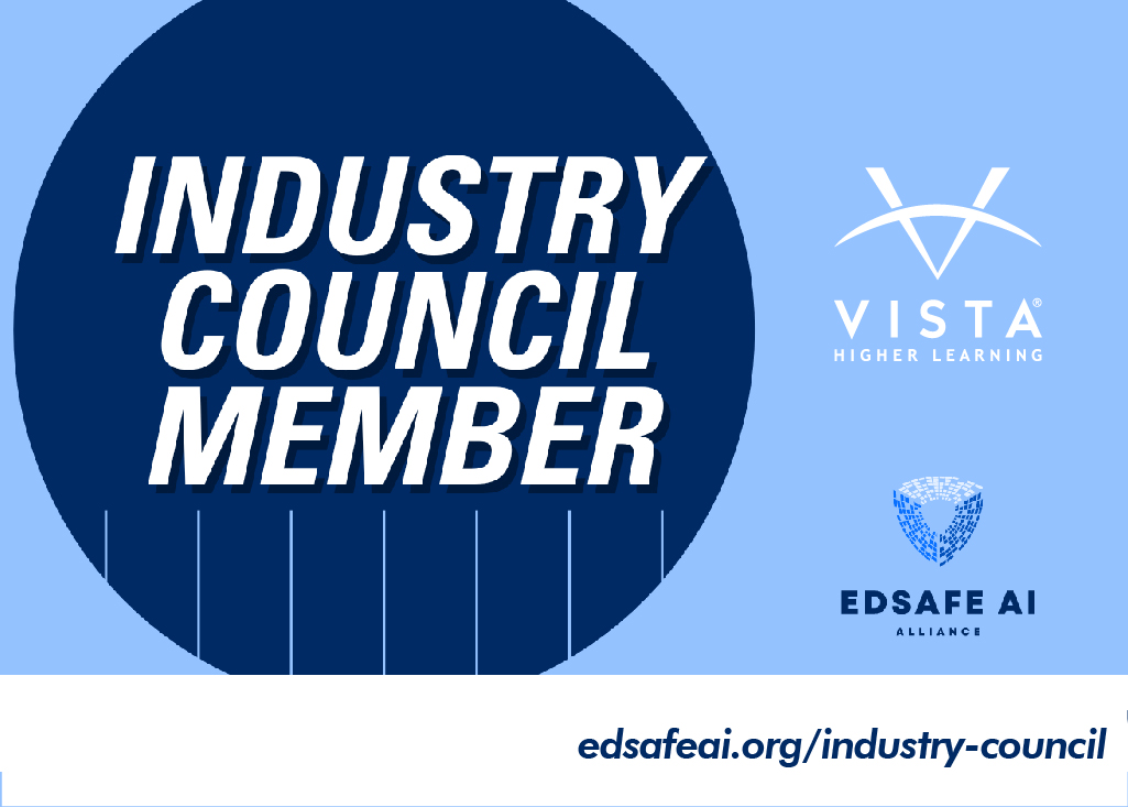VHLHigherEd's tweet image. Vista Higher Learning is thrilled to join the @EdSafeAI Industry Council to help shape the future of AI in education and advocate for the safe, accountable, fair and effective (SAFE) AI for all!
🔗 Learn more: ter.li/25raab